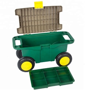 VERTAK 22 "플라스틱 롤링 가든 시트 보관함 바퀴 카트 - Product Image 5