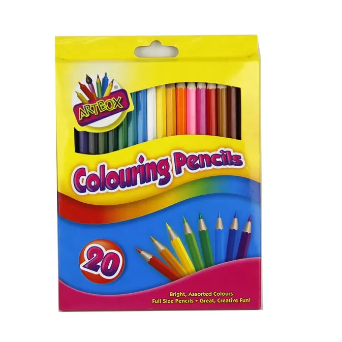 ดินสอสีไม้คุณภาพสูงขนาด20Pcs
