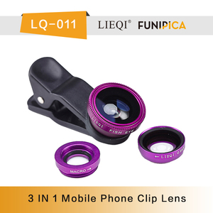 Teléfono móvil 3 1 lente con ojo de pez Macro lente gran angular para Samsung para HTC - Product Image 1