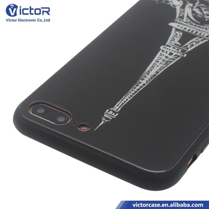 Nuevos productos 2017 producto innovador TPU + PC con <span class=keywords><strong>cristal</strong></span> 3D impresión caja de teléfono para <span class=keywords><strong>iPhone</strong></span> <span class=keywords><strong>7</strong></span> <span class=keywords><strong>plus</strong></span> - Product Image 4