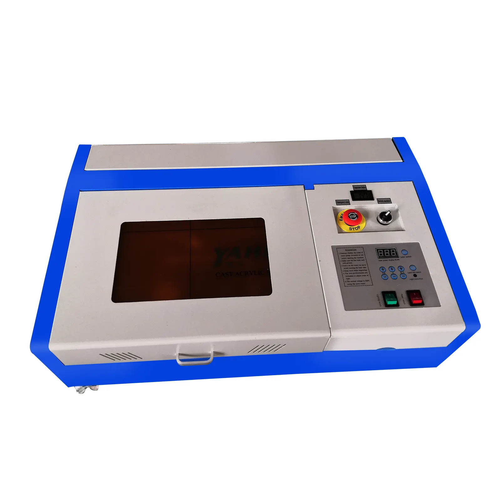small 3020 40w/50w laser tube laser cutter engraving cutting machine