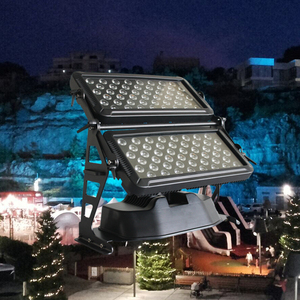 L-106 BLUE SEA Super Beam Light 96x18w Éclairage LED de scène extérieur étanche IP65 pour la ville et l'hôtel - Product Image 4