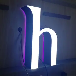 different style led letter acrylic alphabet 3d led channel letter sign