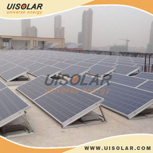 De aluminio del panel solar estructura de montaje, Montaje en panel solar lastrado de montaje en cubierta plana y campo abierto - Product Image 1
