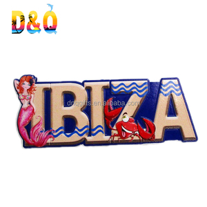 Nueva costumbre poliresina <span class=keywords><strong>ibiza</strong></span> recuerdos imán del refrigerador - Product Image 3