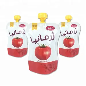 Reusable Spout Pouch Condensed Milk Packaging / Drink Packaging / Juice Packaging