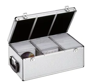 Foshan factory price 1000 cd dvd aluminum storage case