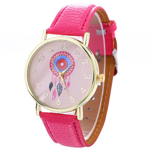 <span class=keywords><strong>El</strong></span> último Diseño Color Mezclado Mujeres Reloj Pulsera de Cuero Encanto Del <span class=keywords><strong>Cazador</strong></span> de Sueños - Product Image 5
