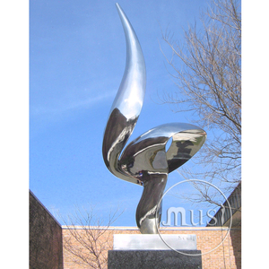 <span class=keywords><strong>Sculture</strong></span> <span class=keywords><strong>Moderne</strong></span> Astratte in Metallo di Grandi Dimensioni per Decorazione Esterna in Vendita - Product Image 4