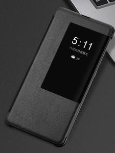 Thiết kế mới da điện thoại trường hợp xem cửa sổ trường hợp đối với Huawei <span class=keywords><strong>Mate</strong></span> 20 Người Bạn Đời 20 Pro Người Bạn Đời 8 <span class=keywords><strong>9</strong></span> 10 - Product Image 2