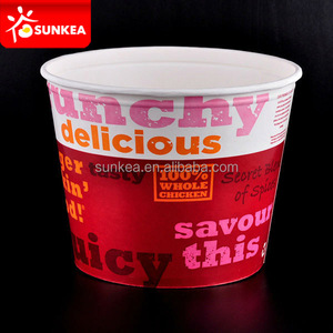 Sunkea precio de fábrica 170 oz de alta capacidad de comida rápida pollo frito cubo - Product Image 3