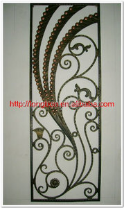 Chất lượng cao rèn sắt cửa sổ hàng rào nướng thiết kế thanh lịch Windows sản phẩm - Product Image 5