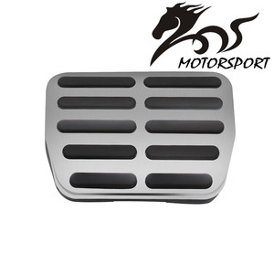 Automatic car stainless car pedal for Volkswagen VW Golf 5 6 GTI Octavia Jetta MK5 Scirocco LHD fuel <span class=keywords><strong>rep</strong></span> - Product Image 4