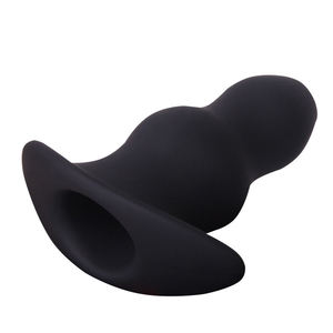 Tappo Anale Cavo in Silicone per Clistere Speculum Anale Vaginale Giocattolo <span class=keywords><strong>Erotico</strong></span> SM Massaggiatore Prostatico Butt Plug Perle Anali <span class=keywords><strong>Giocattoli</strong></span> Sessuali per Uomo Donna - Product Image 3