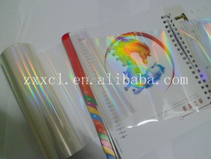 15 Mikron Mulus <span class=keywords><strong>Rainbow</strong></span> Hewan Peliharaan Holographic Laminasi <span class=keywords><strong>Film</strong></span> Basah Proses Laminasi - Product Image 4