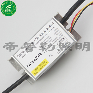 محول إلكتروني 12 فولت و24 فولت تيار مستمر لمصابيح الأشعة فوق البنفسجية من 4 إلى 18 واط طراز PL15-180 وPL15-350 وPL15-425 - Product Image 6