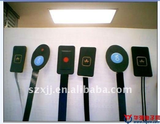 Мембранный переключатель с одной кнопкой