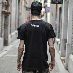 Eco Friendly ผู้ชายเสื้อผ้าฝ้าย 100% แขนสั้นเสื้อช้อปปิ้งออนไลน์