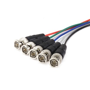 Nam <span class=keywords><strong>DB15</strong></span> 15 pin đến 5 <span class=keywords><strong>BNC</strong></span> Nam nối cáp cho hệ thống CCTV - Product Image 2