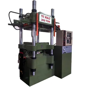 Máquina de moldeo de melamina de prensa hidráulica automática de doble color de 300 toneladas para vajilla