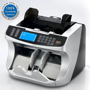 EC960 Cash Counter With Red Change LCD Display Bill Counter Money Counting Machine With Keypad