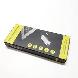 8 en 1 <span class=keywords><strong>USB</strong></span> 3,1 tipo <span class=keywords><strong>C</strong></span> a <span class=keywords><strong>USB</strong></span> 3,0 Hub <span class=keywords><strong>Hdmi</strong></span> 4K VGA Hub Gigabit Ethernet Rj45 <span class=keywords><strong>Lan</strong></span> estación de acoplamiento tipo <span class=keywords><strong>C</strong></span> adaptador con lector de tarjetas - Product Image 6