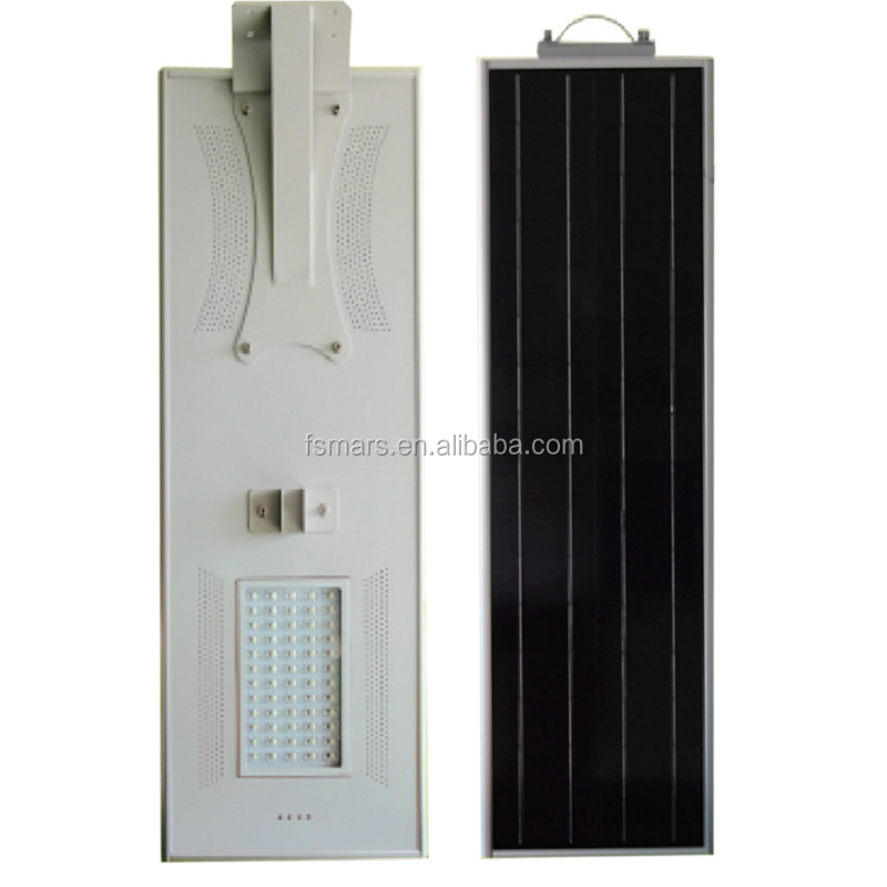 Конкурентное преимущество высокая эффективность все в одной интегрированной 60 Вт Солнечный свет уличном фонарном столбе