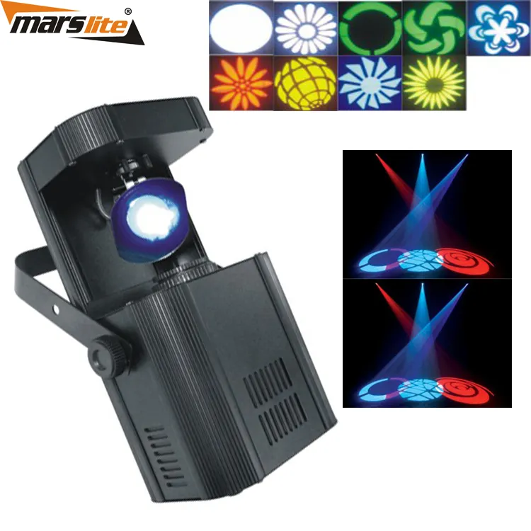 Direto Da fábrica de Alta Qualidade Novo 30W COB RGB Levou Mini Luzes Gobo Scanner LED Iluminação Cénica Dj