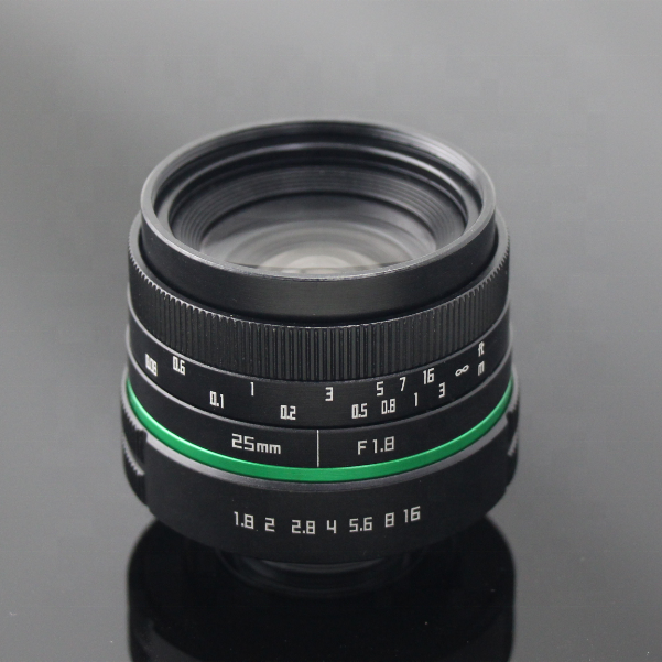 New Lens Fujian 25mm New Style C Mount APS C Lens for Mirrorless Camera