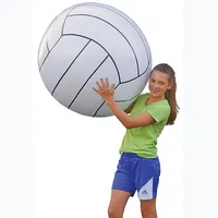 Volley-Ball gonflable 31 pouces pour la plage, Jumbo de plage, jouets de la piscine gonflables amusants, parfait pour la plage et l'eau