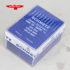 Acier inoxydable <span class=keywords><strong>Schmetz</strong></span> — ensemble de <span class=keywords><strong>Machine</strong></span> à <span class=keywords><strong>coudre</strong></span> DPx5 135x5 134es NM 90/14, aiguille fabriquée en allemagne - Product Image 2