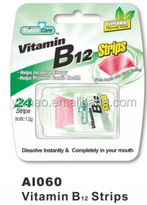 Menthe bandes vitamine <span class=keywords><strong>B12</strong></span> souffle fraise tranche pour <span class=keywords><strong>végétarien</strong></span> - Product Image 1