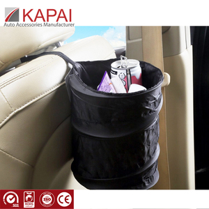 Treo Sử Dụng Thắt Chặt Ghế Sau Thùng Kích Thước Trung Bình Thiết Kế Đàn Hồi Folding Ráp Xe Thùng Rác Có Thể - Product Image 4