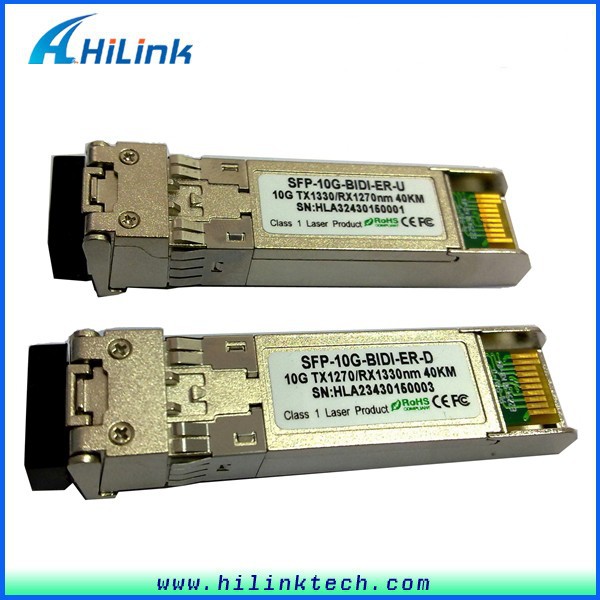 10g tx1270 rx1330 20km sfp wdm телекоммуникационного оборудования