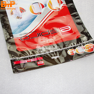 Sacs d'emballage personnalisés pour vêtements sac aseptique en plastique refermable avec fermeture à glissière sac transparent avec design personnalisé - Product Image 3