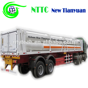 gnc móvil haz de tubos para remolque contenedor de transporte de gas natural - Product Image 1