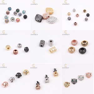 Accesorios de la joyería del encanto Virgen María colgante <span class=keywords><strong>cristal</strong></span> pavé para hacer collar - Product Image 6