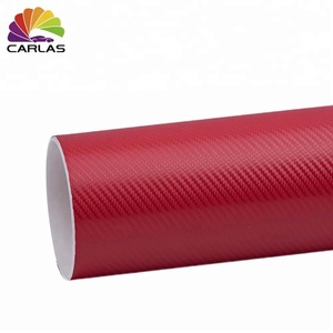 Vinilo Adhesivo para Automóviles CARLAS PVC 1.52*30M 3D Efecto Fibra <span class=keywords><strong>de</strong></span> Carbono, Libre <span class=keywords><strong>de</strong></span> Burbujas, <span class=keywords><strong>Película</strong></span> para Envolver Automóviles, Adhesivos para Automóviles - Product Image 6