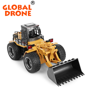Mondiale Drone <span class=keywords><strong>Huina</strong></span> jouets <span class=keywords><strong>1520</strong></span> 6CH rc bulldozer ingénierie véhicule jouet mini bulldozer à vendre - Product Image 2