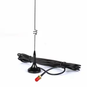 Ut-108 144 430 MHz çift bant sma- dişi konnektör manyetik taban araba anteni vhf UHF mobil anten na-ut108