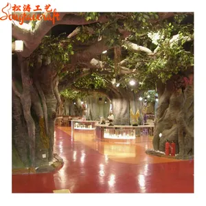 Professional realistic style artificial tree live ficus tree for wedding decoration