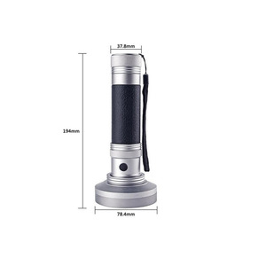 Ultraviyole Ultraviolet LED el feneri 51 parlak UV ışıkları alüminyum vücut köpek idrar tahta kurusu dedektörü AA pil Pet lekeleri dedektörü - Product Image 6