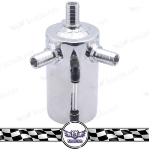 Accessoires. voiture, en aluminium catch oil can, réservoir de vidange d'huile 19mm 3/4 "Barb - Product Image 2