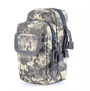 Dompet alat aksesori Molle utilitas kustom tas EDC majalah medis luar ruangan kantung pengatur pinggang taktis pria untuk ponsel pintar - Product Image 4