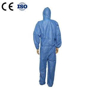 Usine uniforme étanche imperméable <span class=keywords><strong>de</strong></span> <span class=keywords><strong>protection</strong></span> jetables <span class=keywords><strong>combinaison</strong></span> - Product Image 3
