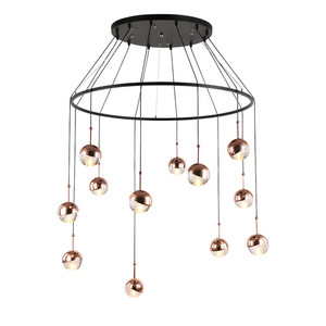 <span class=keywords><strong>Villa</strong></span> Restaurant Belle Lustre Moderne G4 Éclairage Acrylique Boules Pendentif Lampe de <span class=keywords><strong>La</strong></span> Chine - Product Image 4