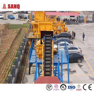 25 m3 / h Mobile Beton mischa nlage Mini-Beton mischa nlage Tragbare Beton mischa nlage - Product Image 4