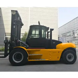 Çin ormancılık ve kereste 16 Ton ağır dizel Forklift