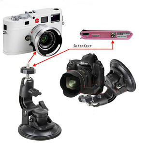 90 미리메터 어리버리 360 degree Rotating 차 DVR Digital Camera Mini 레코더 창 앞 유리 흡입 컵 실장 (smd, smt 와 1/4" -20 Screw Head - Product Image 5
