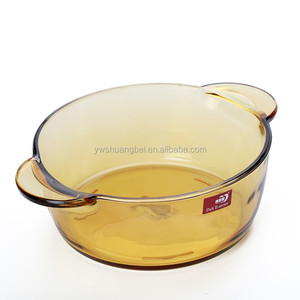 Olla <span class=keywords><strong>de</strong></span> <span class=keywords><strong>Vidrio</strong></span> Ámbar Transparente, Olla <span class=keywords><strong>para</strong></span> Estofado Resistente al Calor, Olla <span class=keywords><strong>para</strong></span> Caldos <span class=keywords><strong>para</strong></span> el Hogar, No Apta <span class=keywords><strong>para</strong></span> <span class=keywords><strong>Fuego</strong></span> <span class=keywords><strong>Directo</strong></span> - Product Image 5